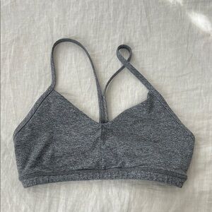 Fleo Charcoal Sports Bra
